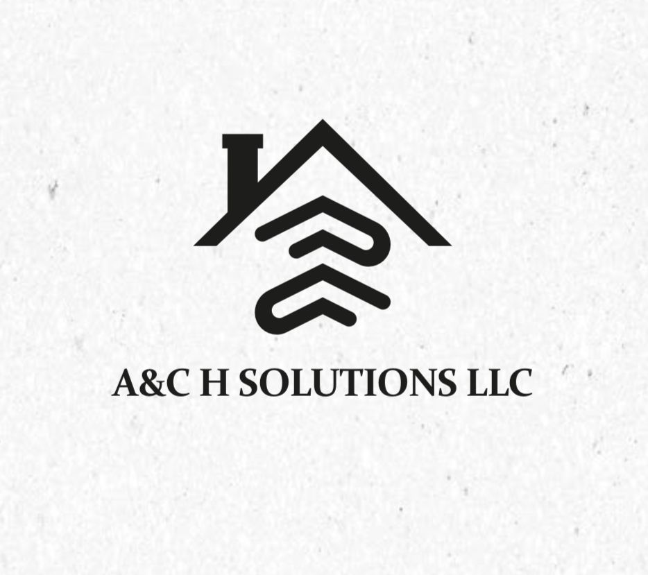 A&C H Solutions LLC — logo with house mark